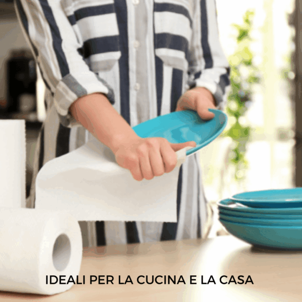 Z2000 – 12 Rotoli 2000 usi. Carta Pura Cellulosa - immagine 5