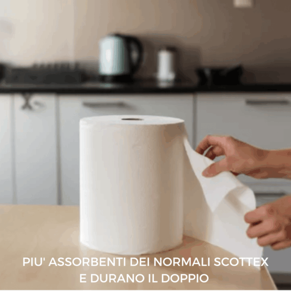 Z1000 – 12 Rotoli 1000 usi. Carta Pura Cellulosa - immagine 4